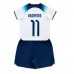 Anglie Marcus Rashford #11 Dětské Oblečení Domácí Dres MS 2022 Krátkým Rukávem (+ trenýrky)